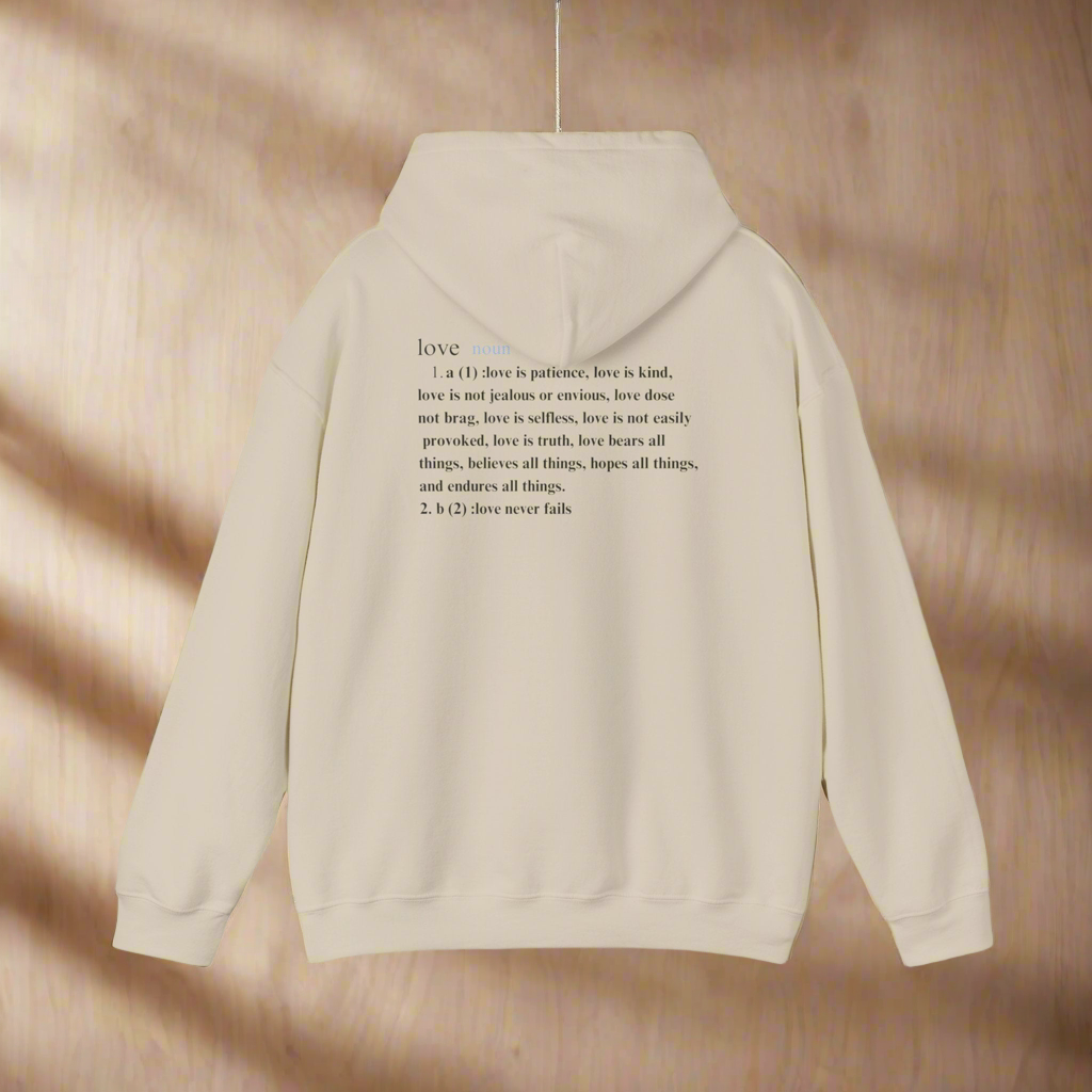 Love Defined - Hooded Sweatshirt