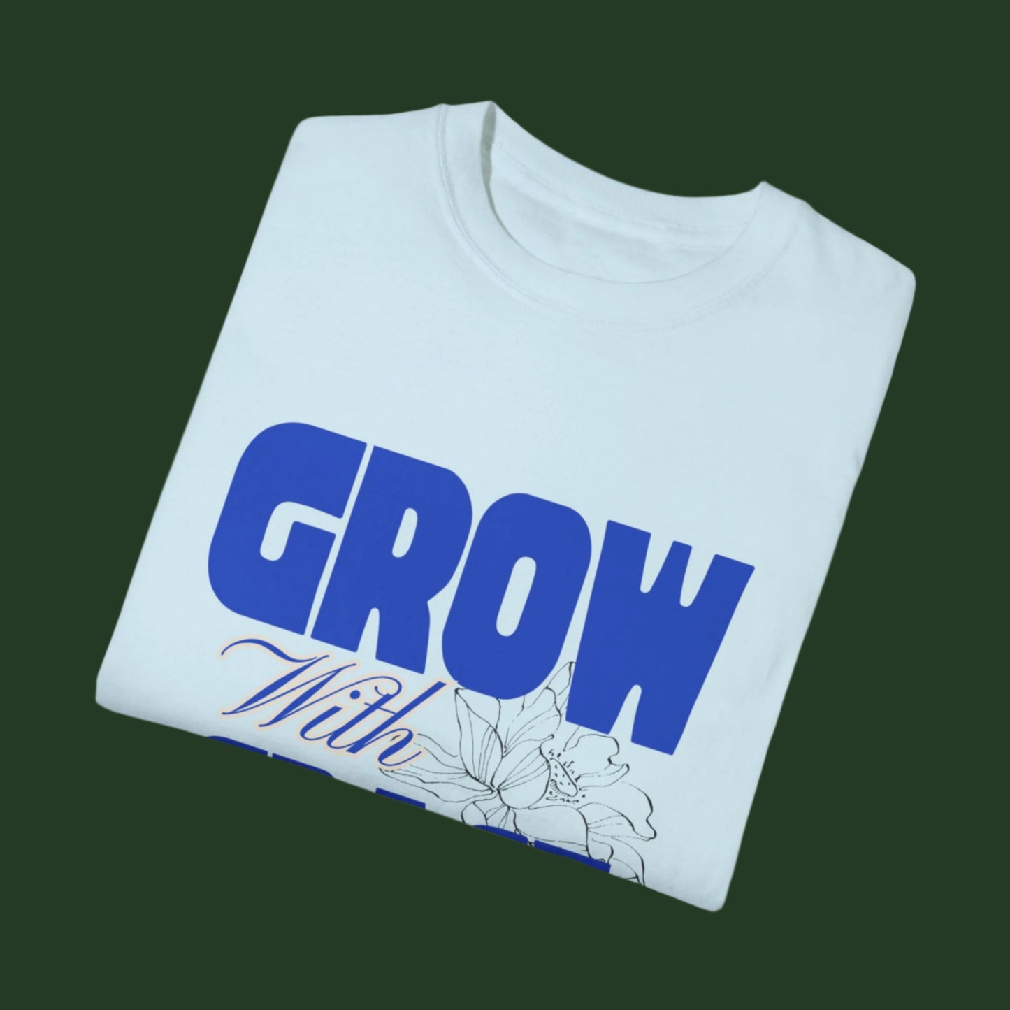 Grow with Grace Tee – Faithful Living Design