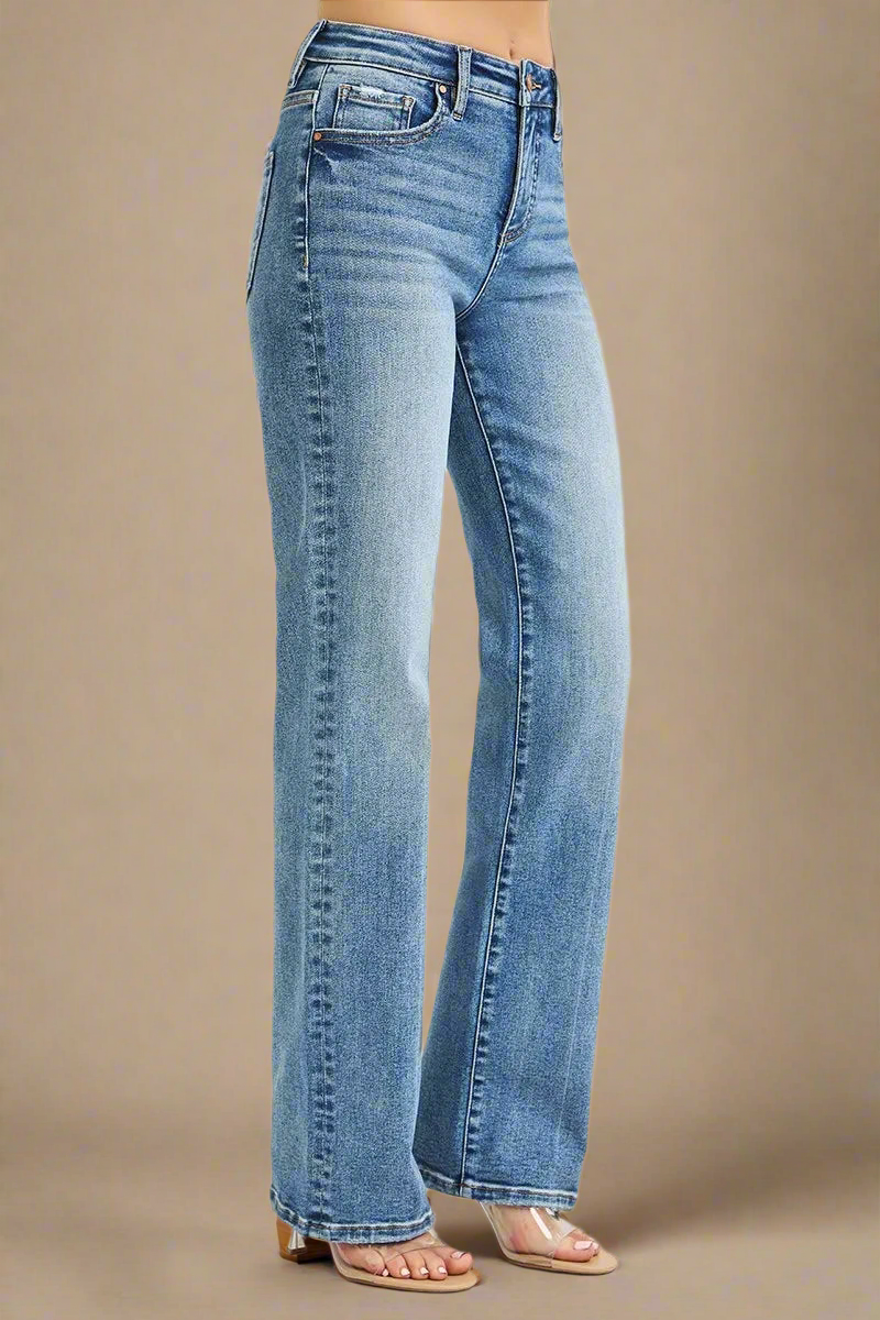RISEN The Faithful Fit – High Rise Straight Jeans