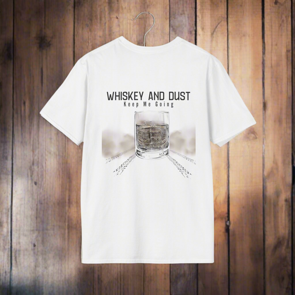 "Whiskey and Dust" Graphic Tee for Relaxed Vibes