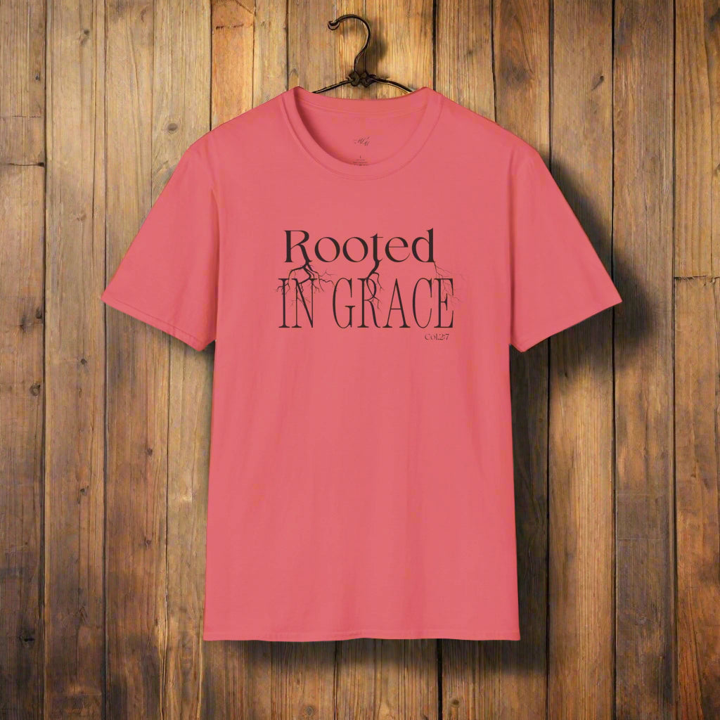Rooted in Grace Unisex Tee – Faith-Fueled Comfort for Everyday Wear