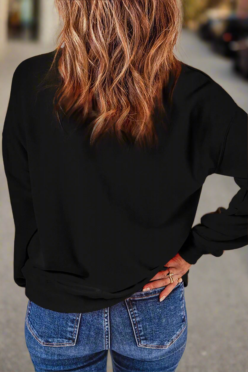 Friday Night Lights Sequin Sweatshirt