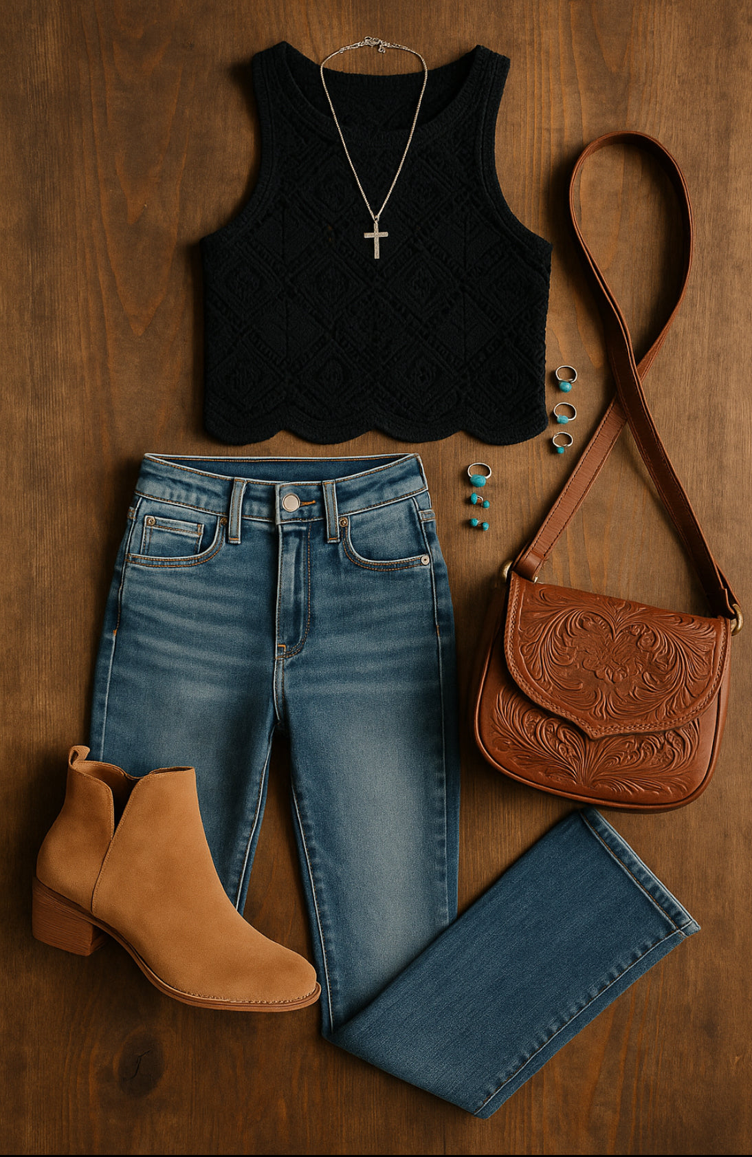 RISEN The Faithful Fit – High Rise Straight Jeans