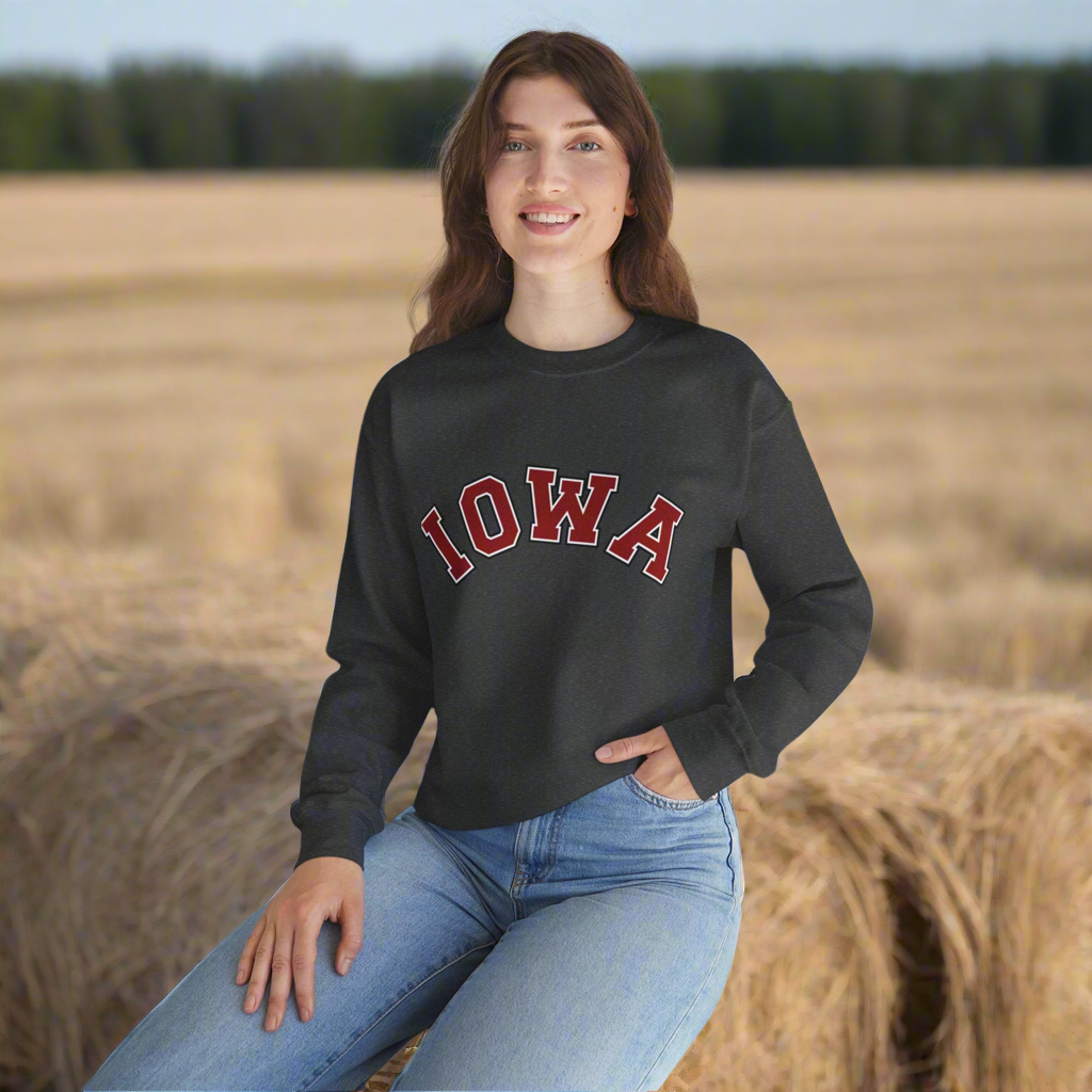 Iowa - Crewneck Sweatshirt