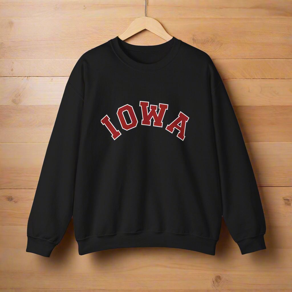Iowa - Crewneck Sweatshirt