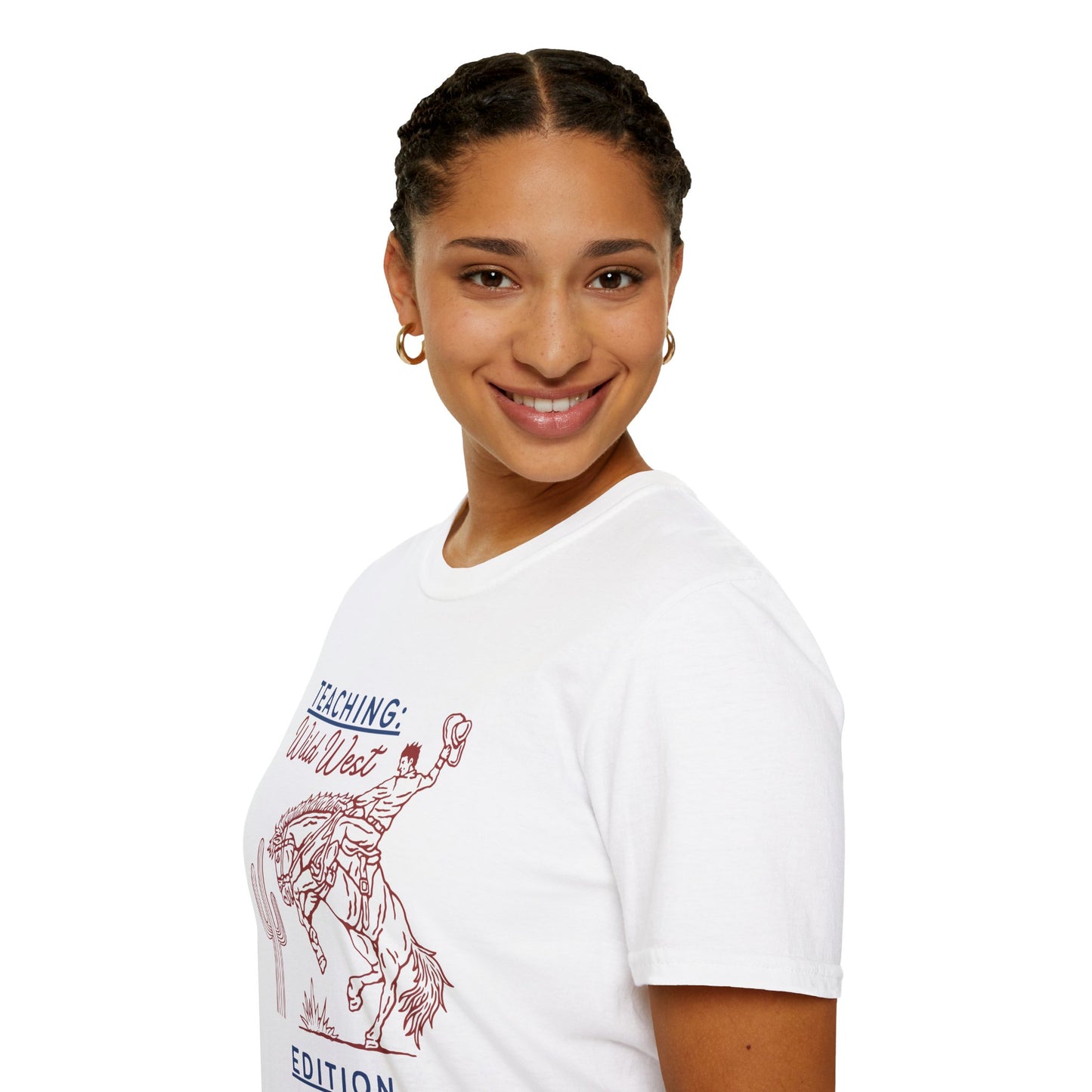 Teaching the Wild West Way Graphic Tee – Rodeo-Inspired Teacher Shirt