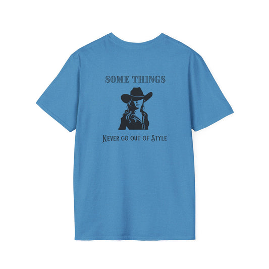 Cowgirl Style - Softstyle T-Shirt