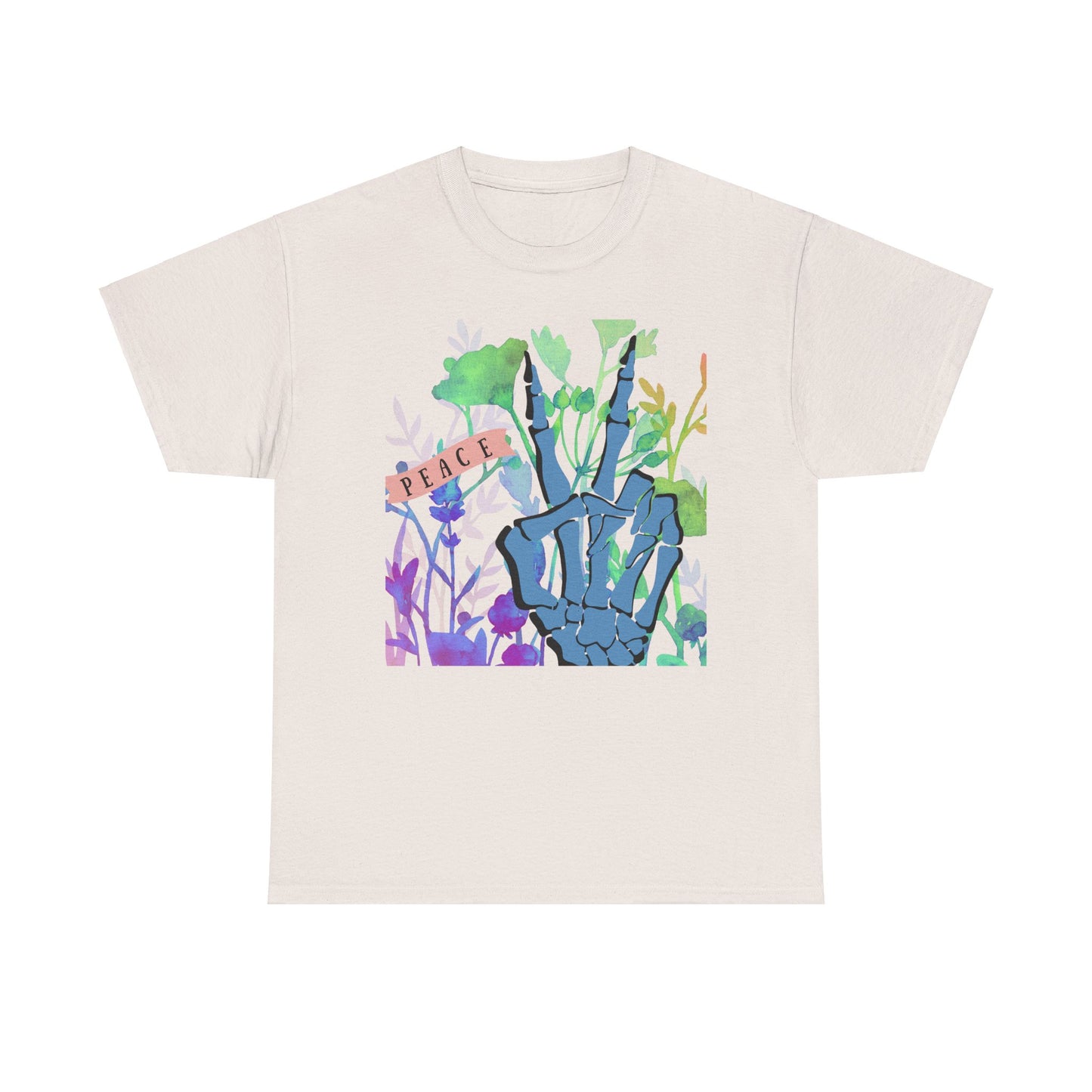 Skeletal Peace - Cotton Tee