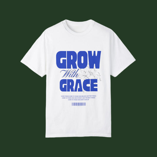 Grow with Grace Tee – Faithful Living Design