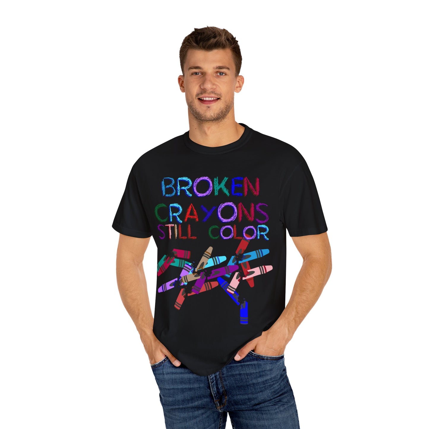 Broken Crayons 1 - T-shirt