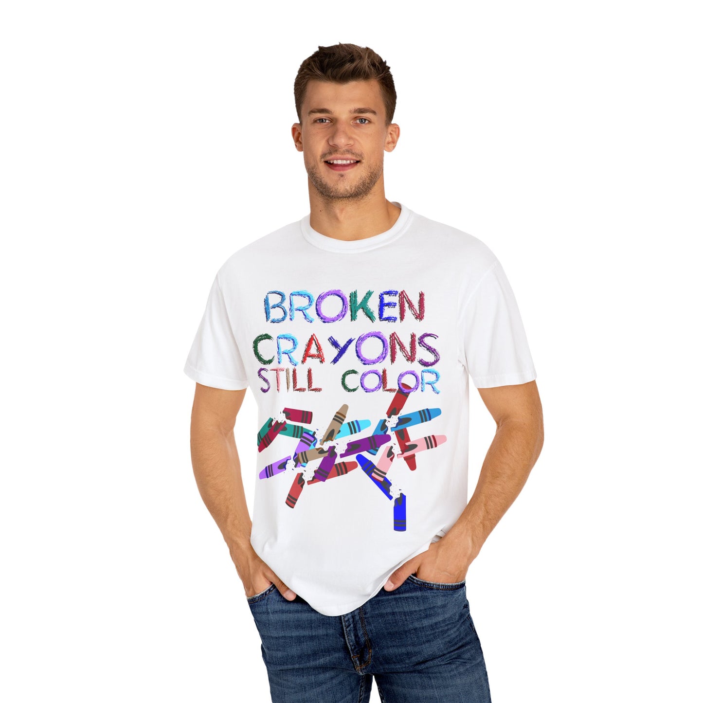 Broken Crayons 1 - T-shirt
