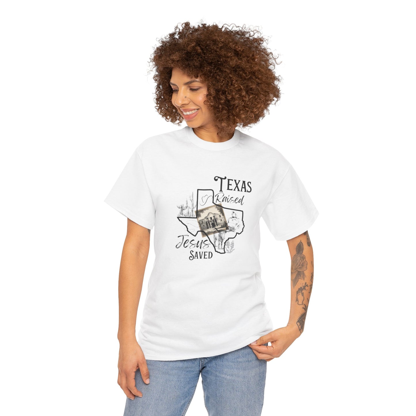 Texas Raised - Cotton Tee