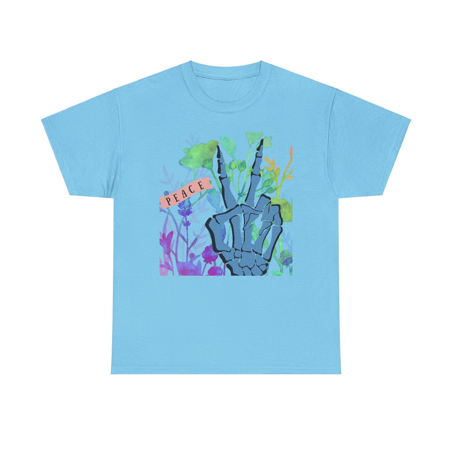Skeletal Peace - Cotton Tee