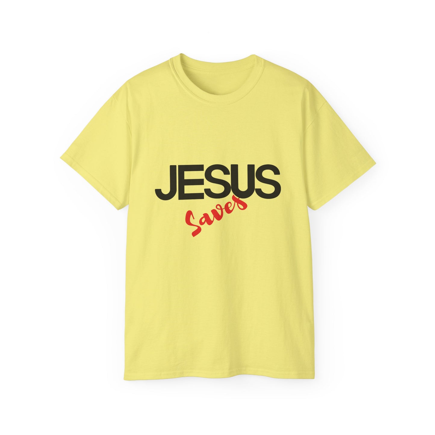 Jesus Saves – Everyday Faith Cotton Tee
