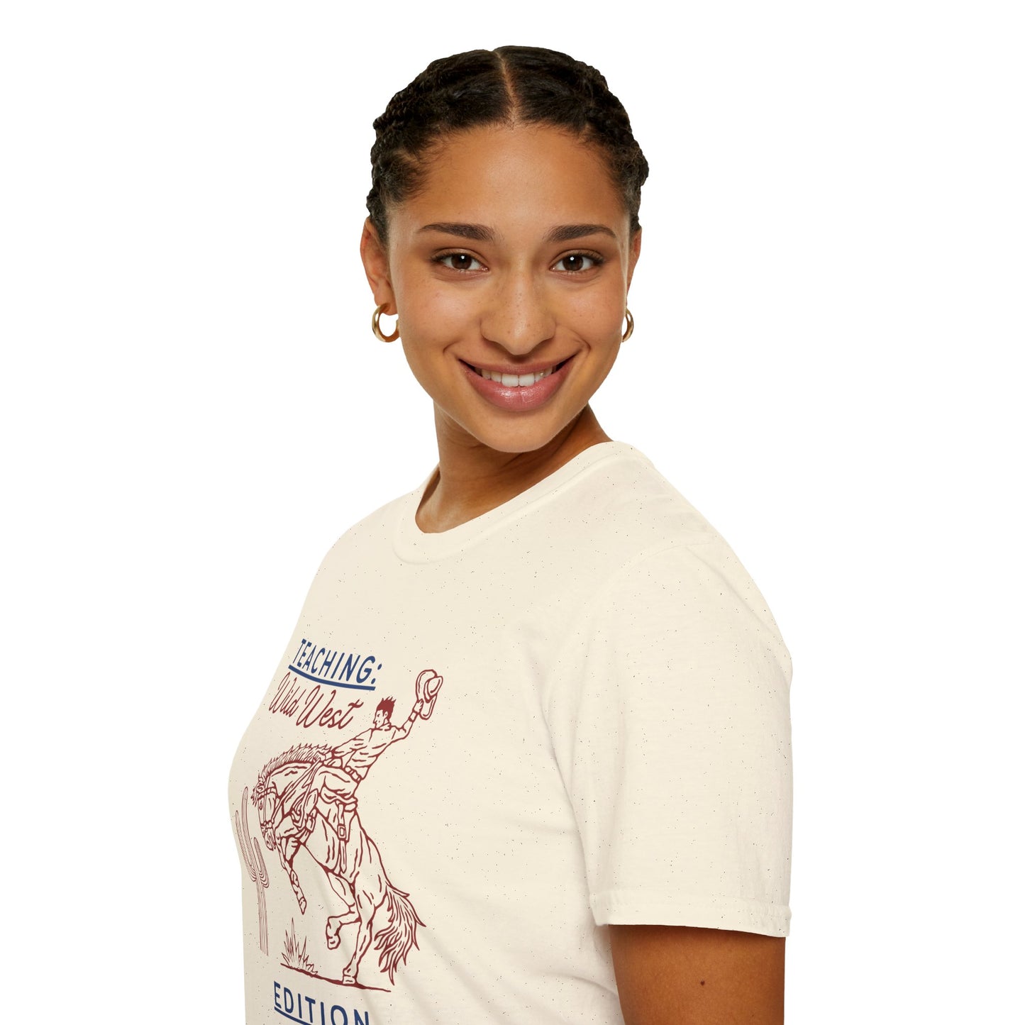 Teaching the Wild West Way Graphic Tee – Rodeo-Inspired Teacher Shirt