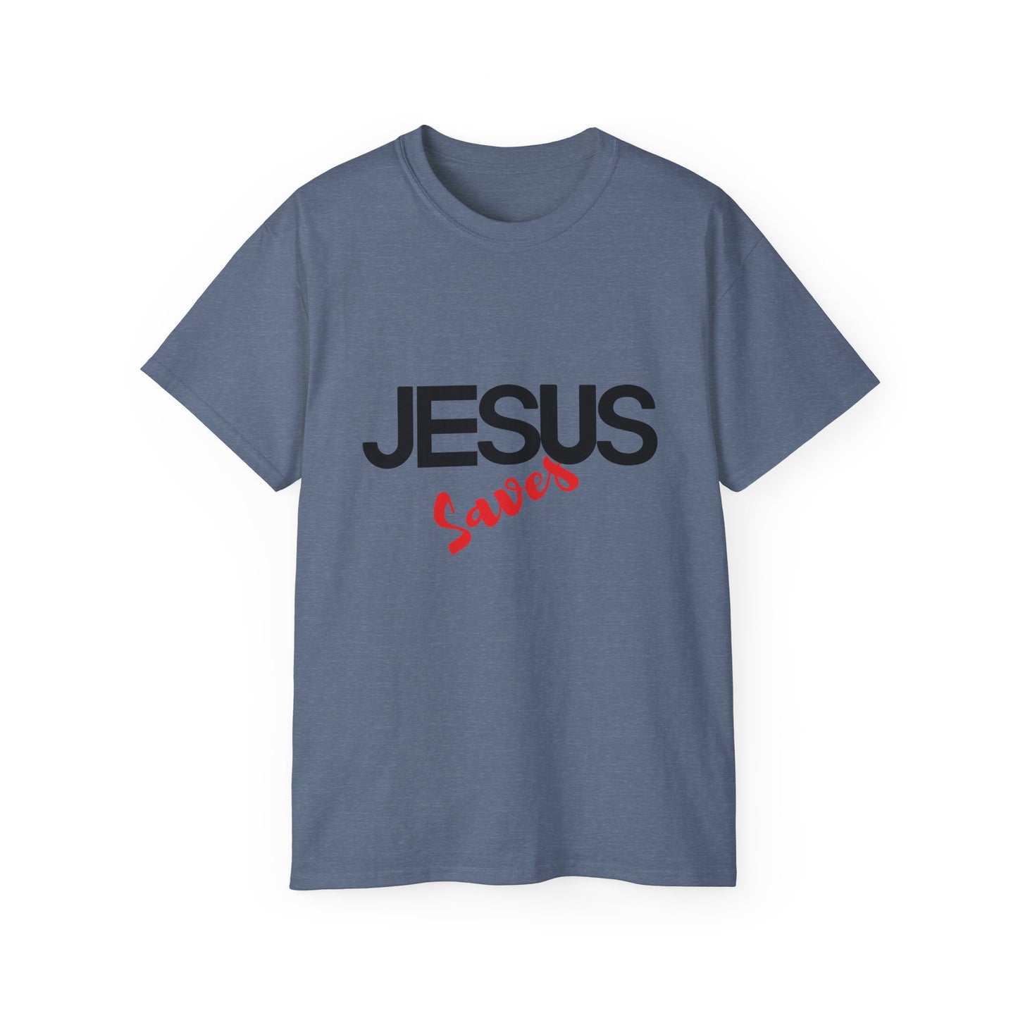 Jesus Saves – Everyday Faith Cotton Tee