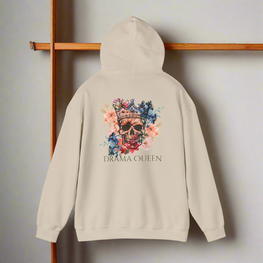 Drama Queen Skull - Hoodie