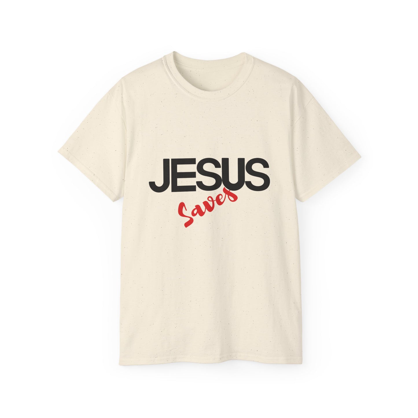 Jesus Saves – Everyday Faith Cotton Tee