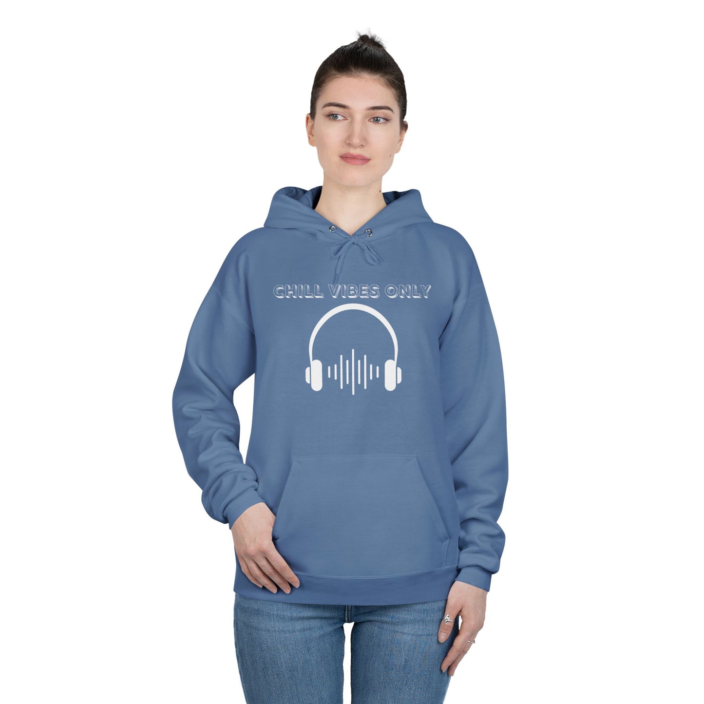 Chill vibes - EcoSmart® Pullover Hoodie Sweatshirt