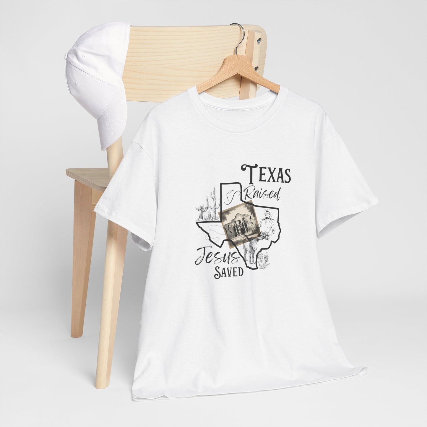 Texas Raised - Cotton Tee