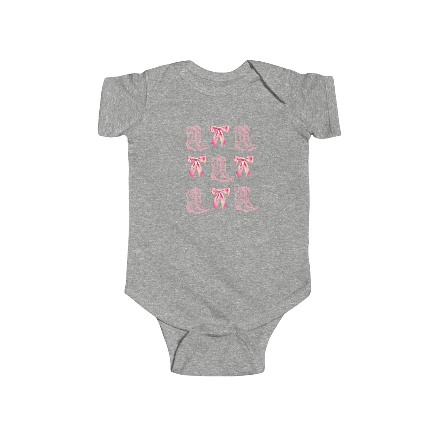 Boots and Bows - Infant Fine Jersey Bodysuit