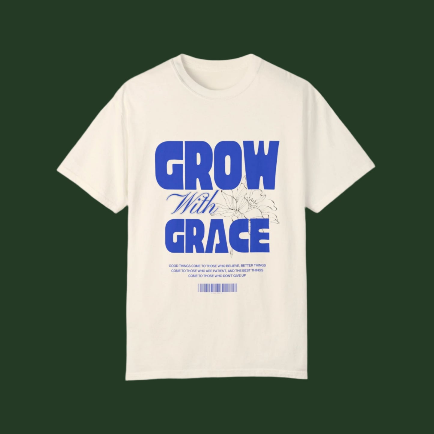 Grow with Grace Tee – Faithful Living Design