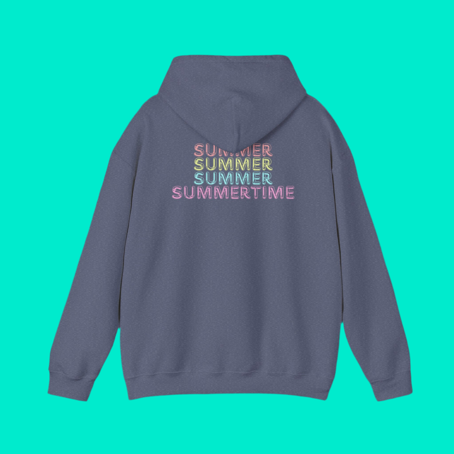 Summertime- Hooded Sweatshirt