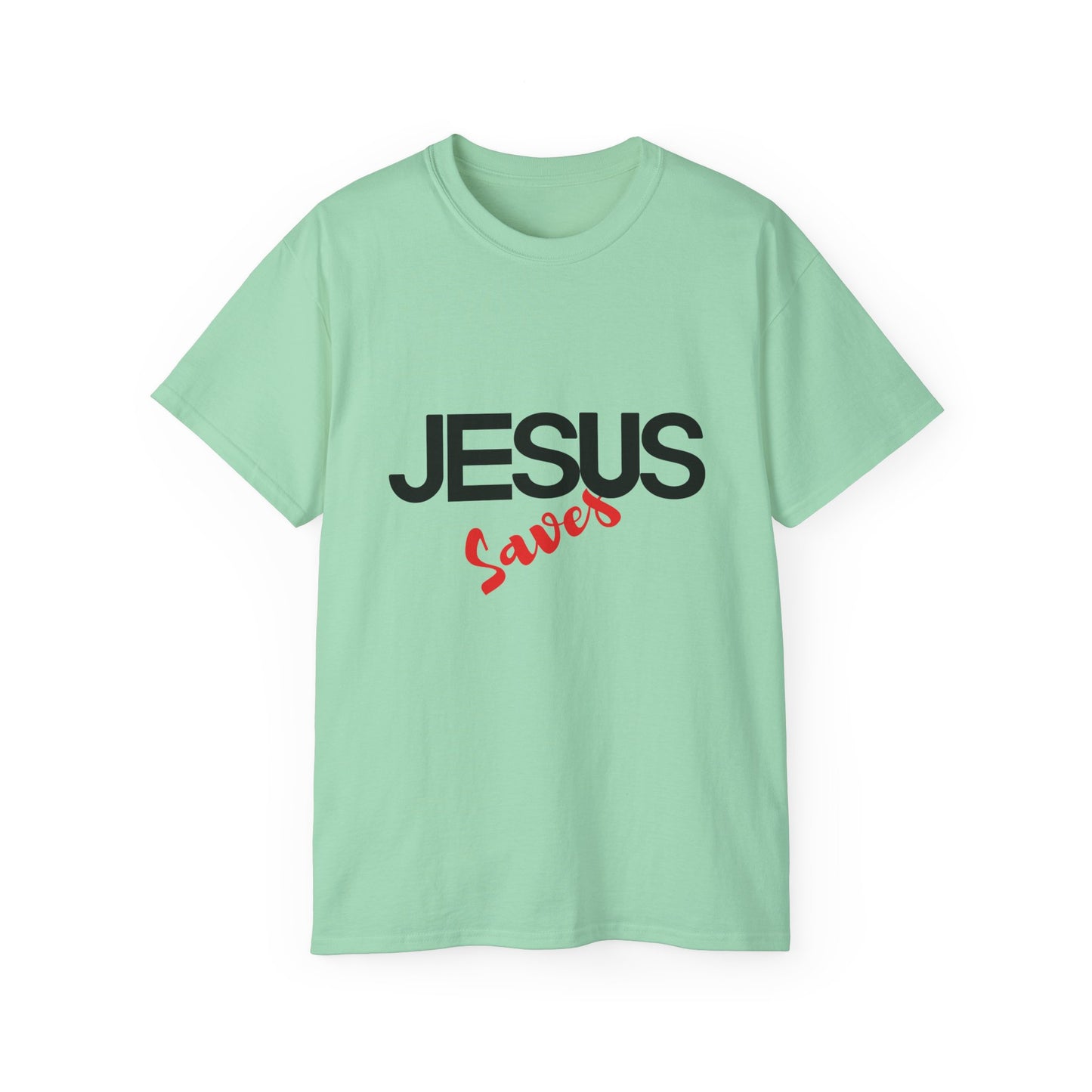 Jesus Saves – Everyday Faith Cotton Tee