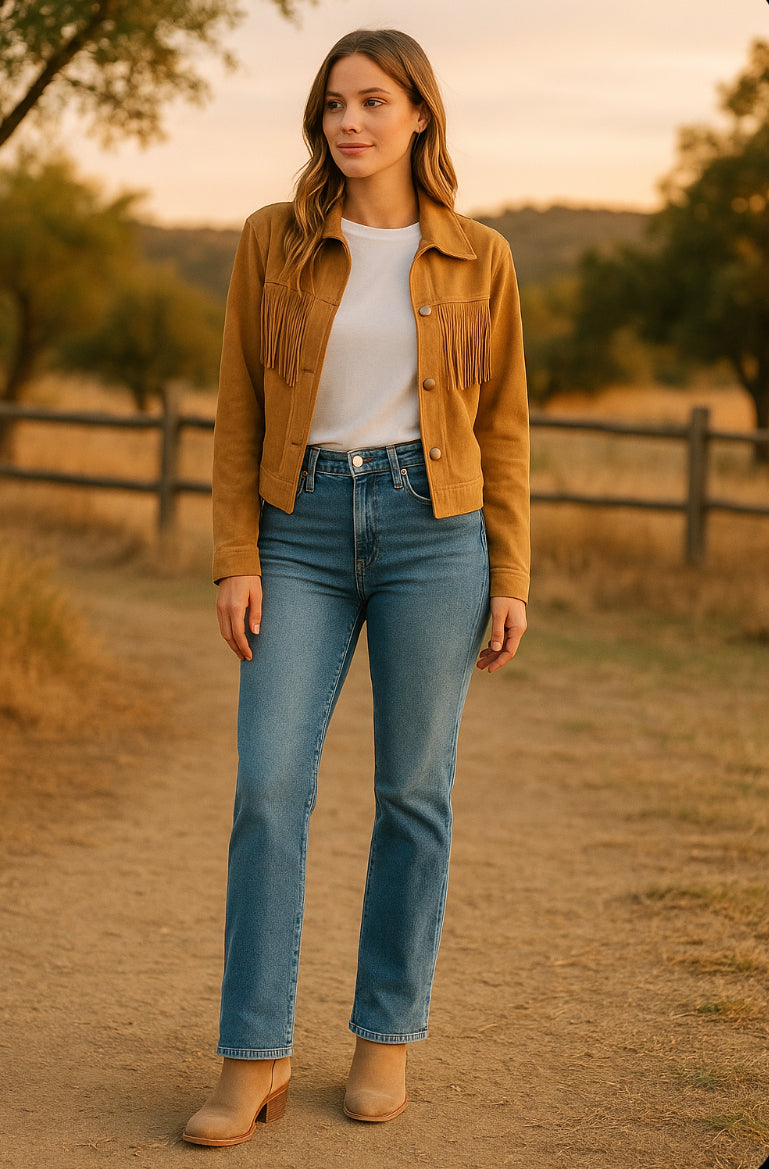 RISEN The Faithful Fit – High Rise Straight Jeans
