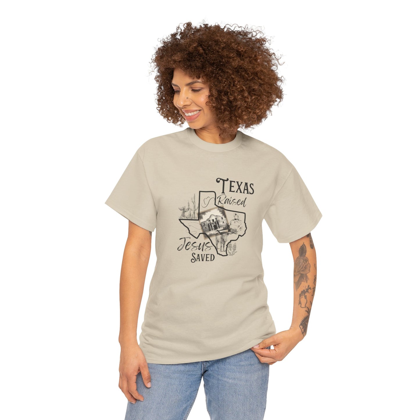 Texas Raised - Cotton Tee