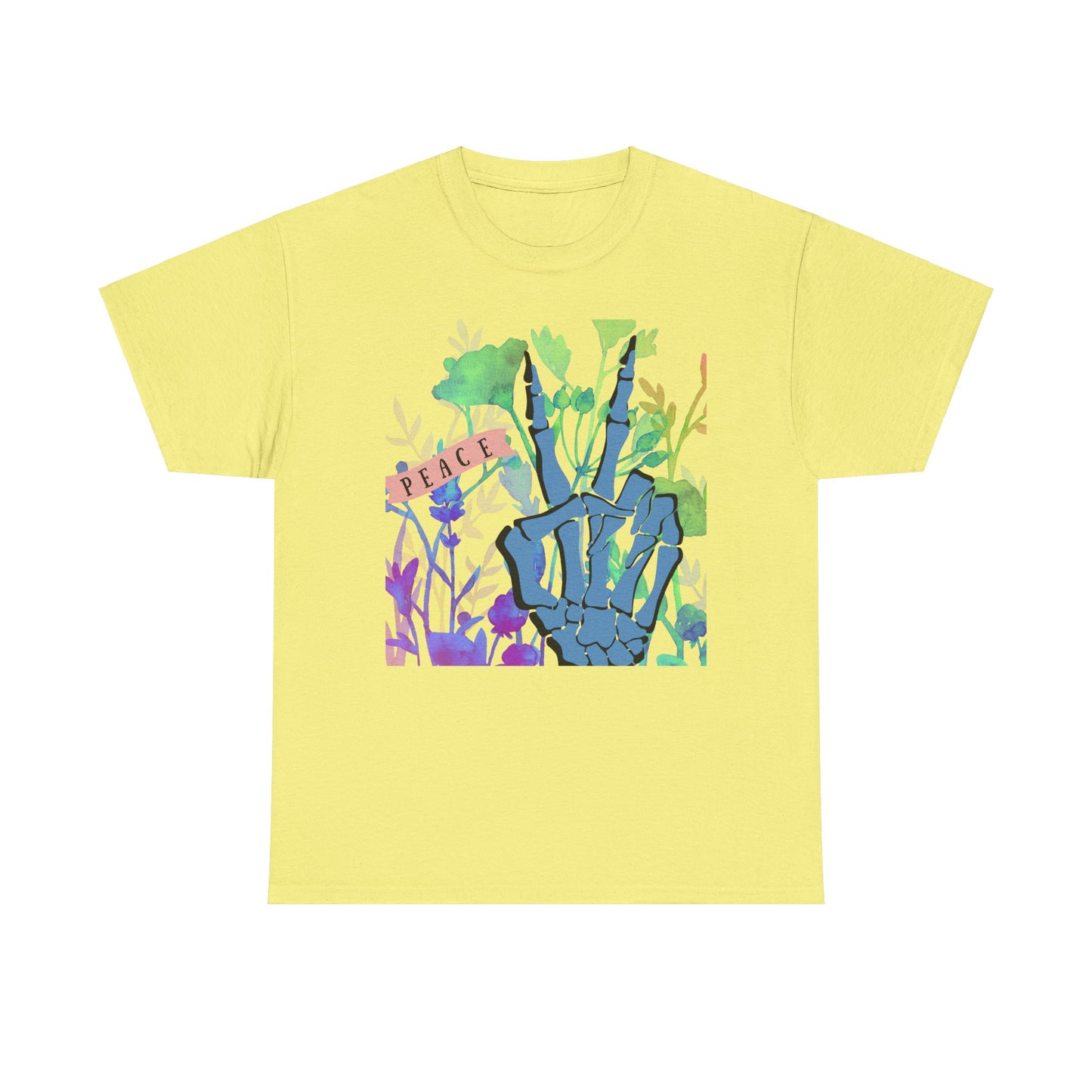 Skeletal Peace - Cotton Tee