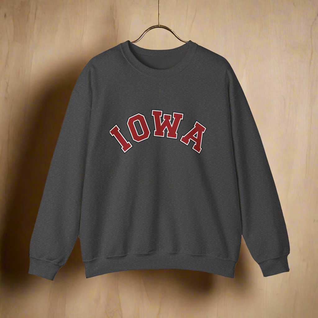 Iowa - Crewneck Sweatshirt