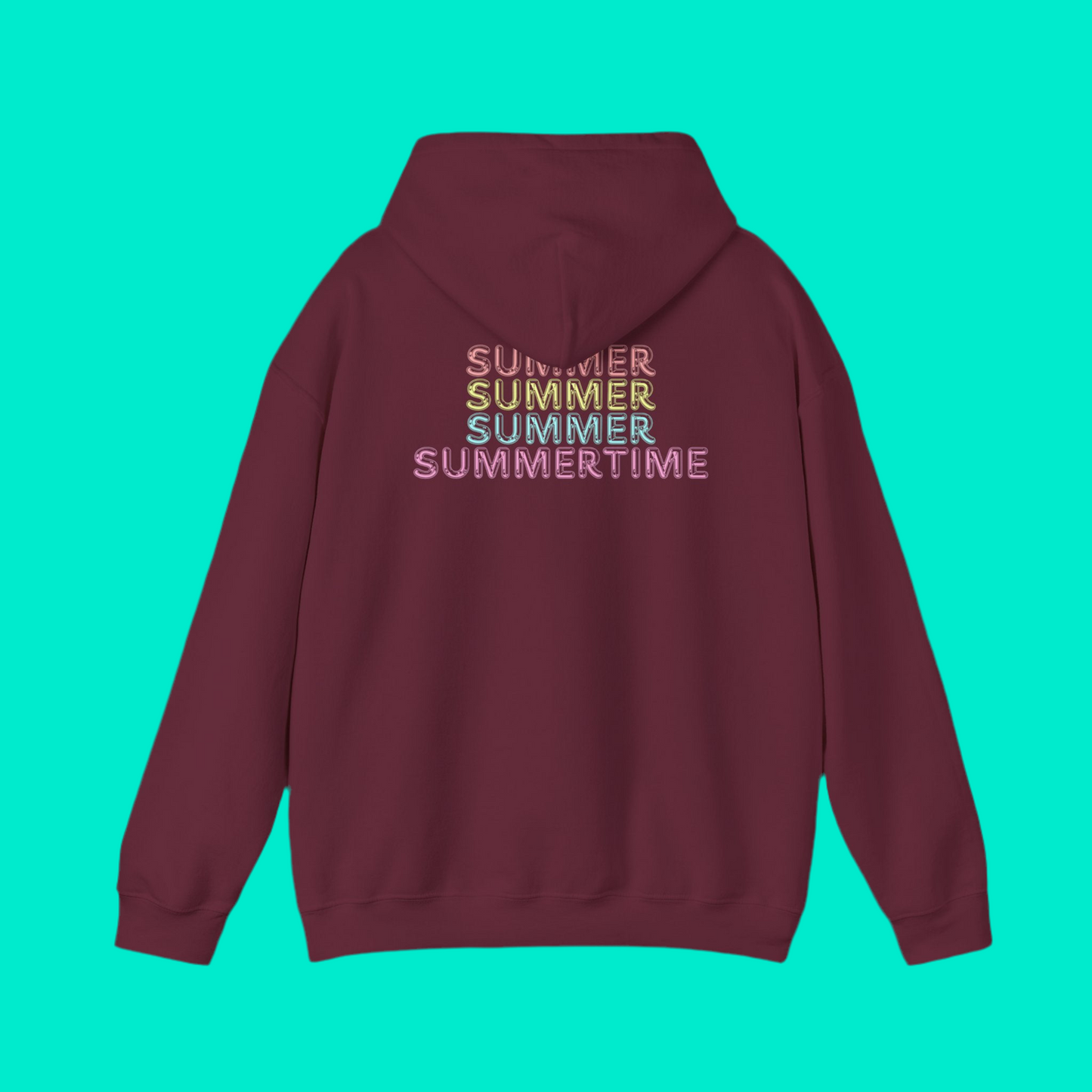 Summertime- Hooded Sweatshirt